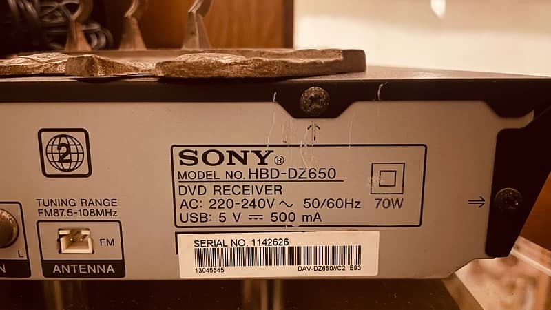 Sony Home Theatre System 1