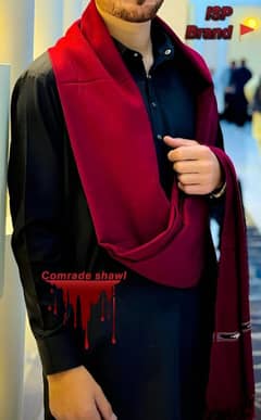 Available Comrade shawl  ISP Brand  All colours woolen shawl available