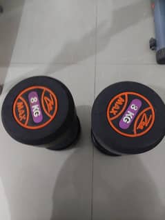 Dumbells 8 Kg Pair