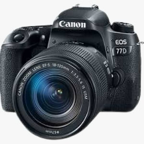 Dslr Canon 77d With Lens Contact 03212306356 1