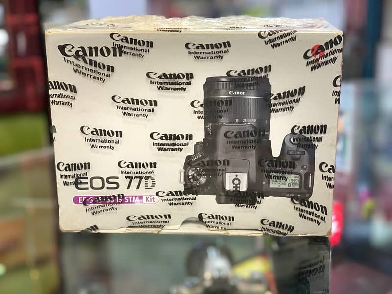 Dslr Canon 77d With Lens Contact 03212306356 2