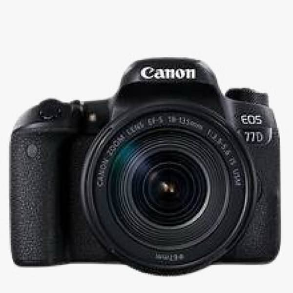 Dslr Canon 77d With Lens Contact 03212306356 4