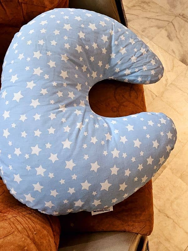 Baby nursing pillow and baby seater 1