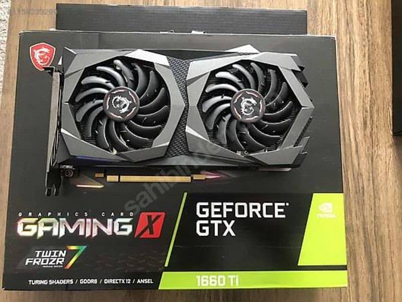 Nvidia GTX 1660 TI MSI GAMING X 2