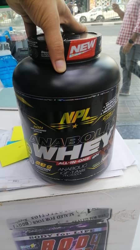 Anabolic protein supplements 4LBS 0