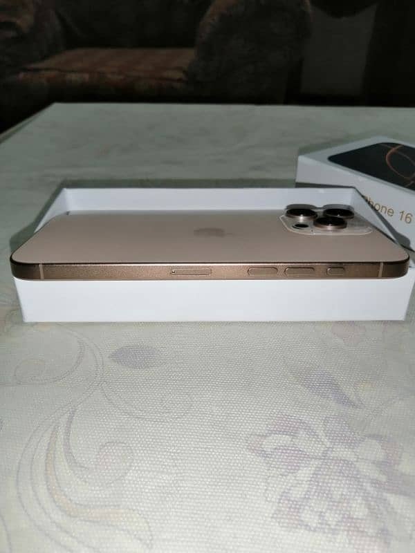 iphone 16 pro max desert Titanium 512GB pta approved 8