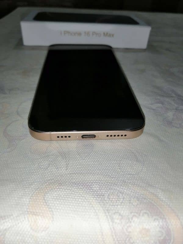 iphone 16 pro max desert Titanium 512GB pta approved 12