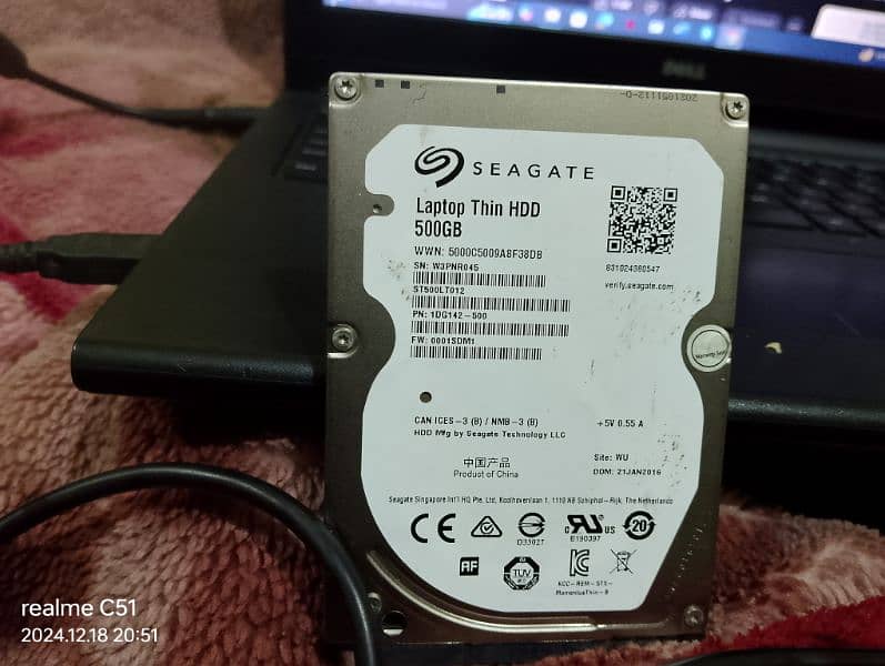 Sata 500 GB heard disk 0