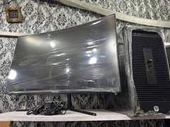 hp gameing pc 27 inch curved led