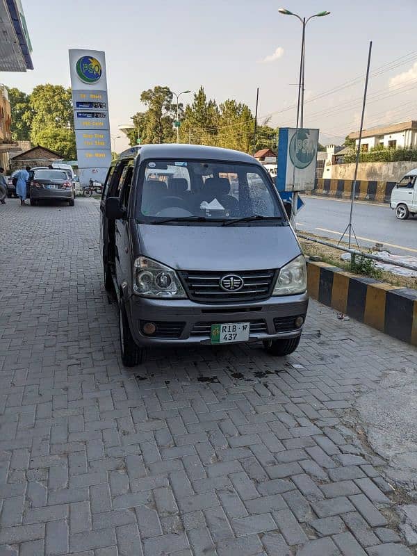 FAW X-PV 2017 Rawalpindi number total genuine condition 3