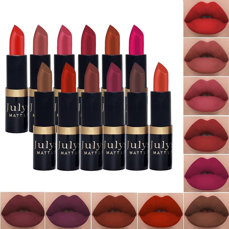 NC matte lipstick pack of 12 1