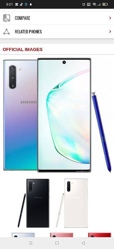 Samsung Galaxy note 10 need panel 0