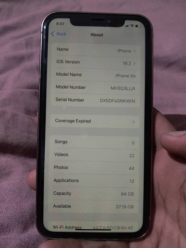 Xr convert  98Battery health 64GB 5