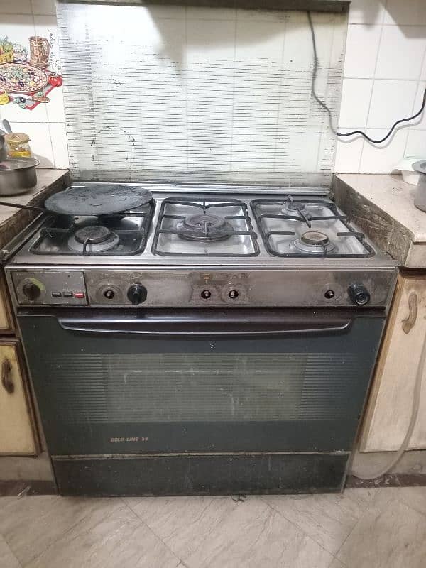 Stove  for kitchen with oven 0