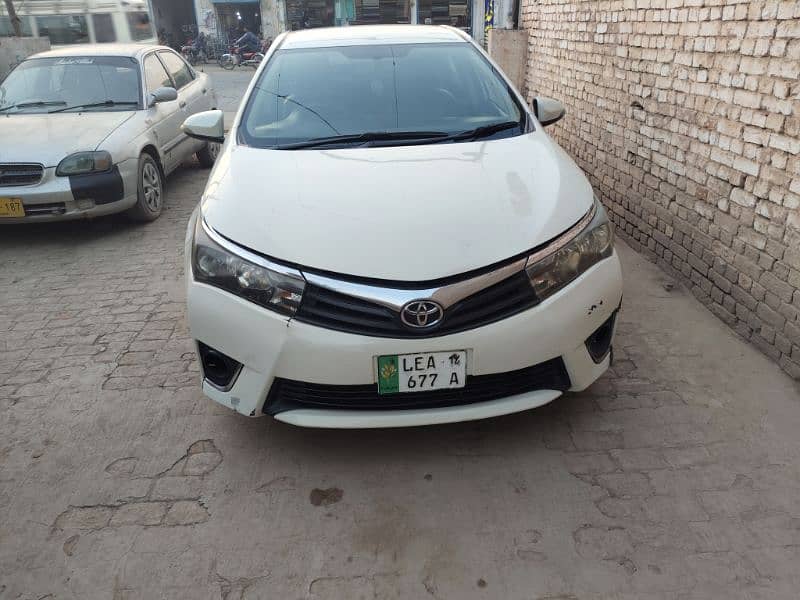 Toyota Corolla XLI 2015 1