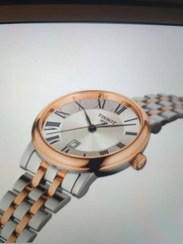 tissot women 2 tone . 1