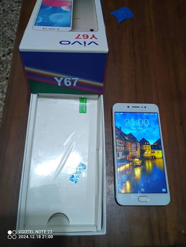 vivo y67 full box 1