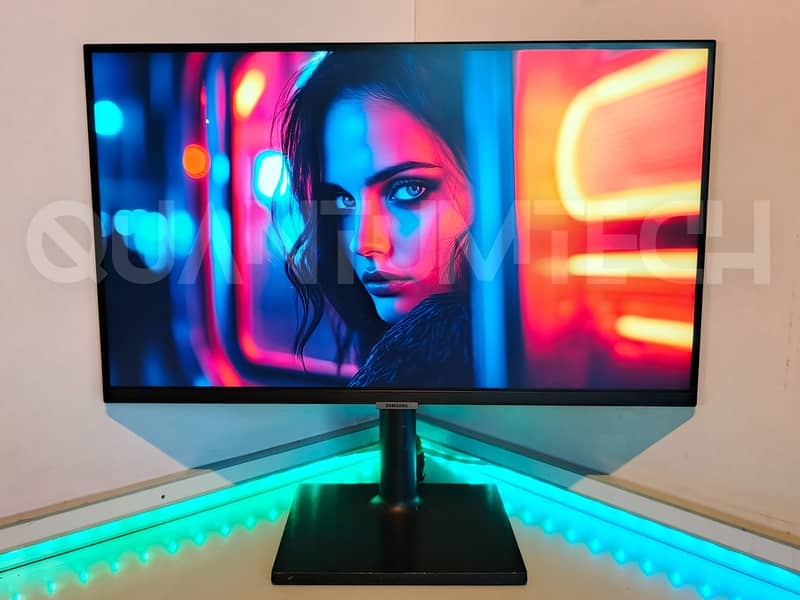 24inch IPS 2K 75Hz HDR 10Bit TypeC Samsung Borderless Gaming Monitor 0