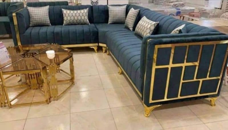 L shaped sofa Design available 0