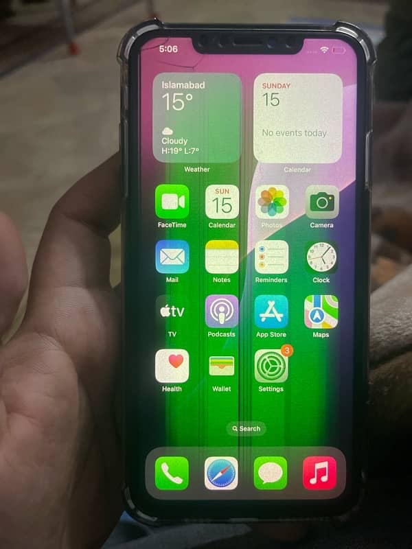 iPhone XS Max non pta factory unlock 64gb panel issue only change hona 0