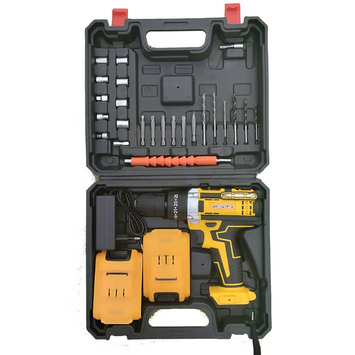 21V Cordless Drill With Hammering Box and Toolkit 0