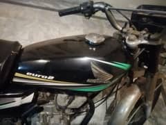 Honda cg125 black color