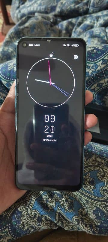 Oppo A76 6gb 128gb glass chng h Baki mobile ok h no fault only mobile 1