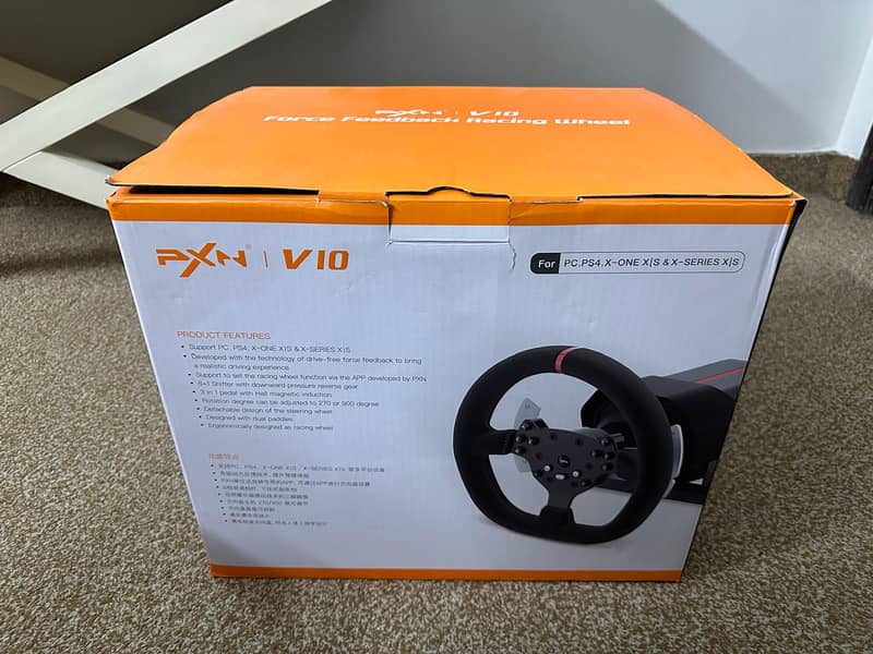 PXN v10 Force Feedback Racing Steering wheel 7