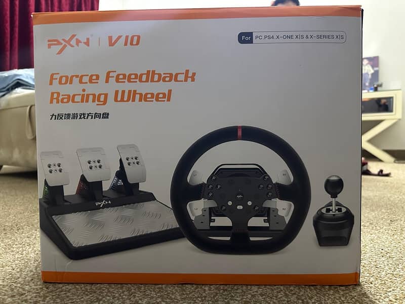 PXN v10 Force Feedback Racing Steering wheel 9