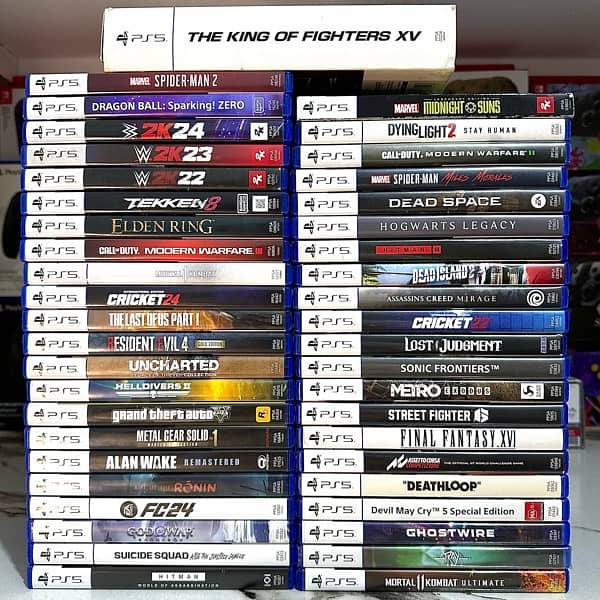 PS5 / Playstation 5 used titles available games 0