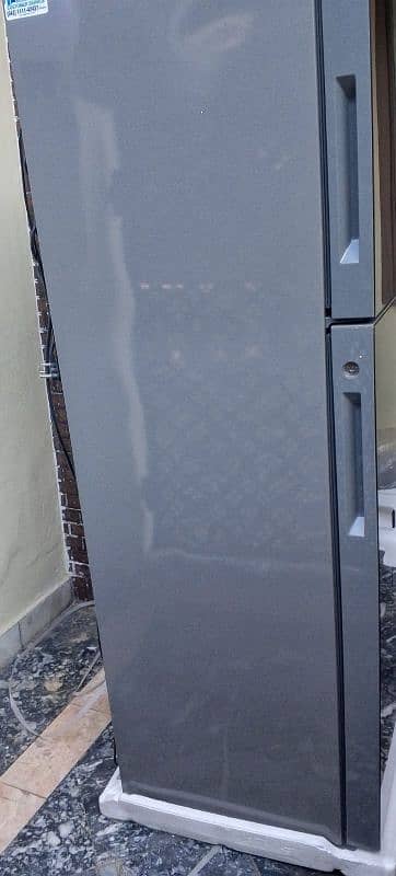 hair glass front two doors refrigerator for sale 2