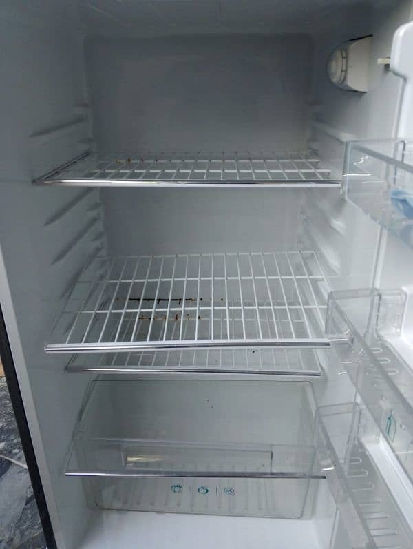 hair glass front two doors refrigerator for sale 3