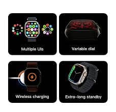 S10 Ultra2 Smart Watch with 7 straps Contact on whatsapp 2