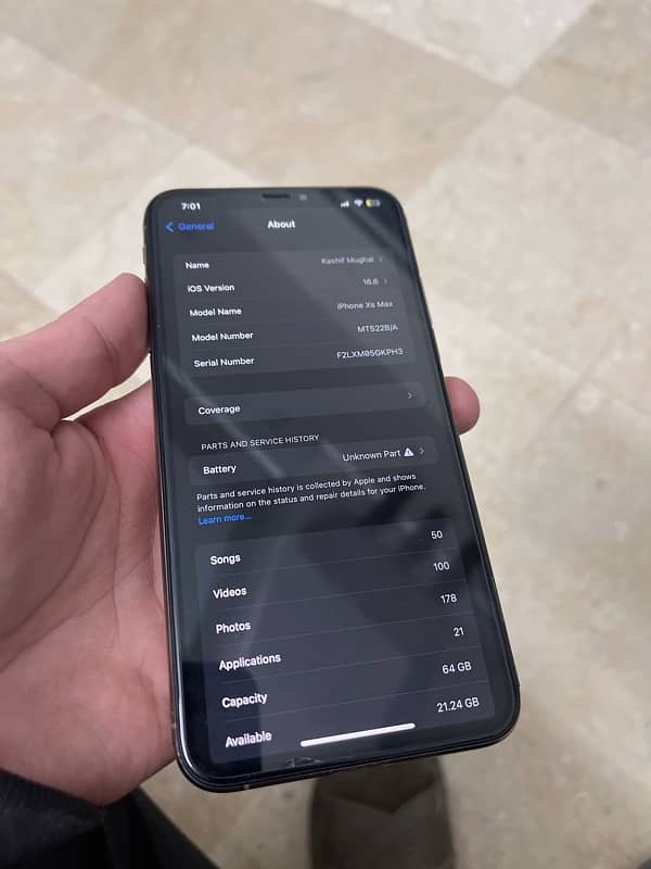 iphone XsMax dual sim pta approved 3