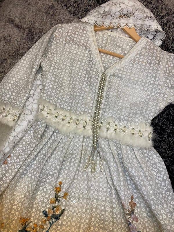 new untouched,sparkling designer frock for sale 7