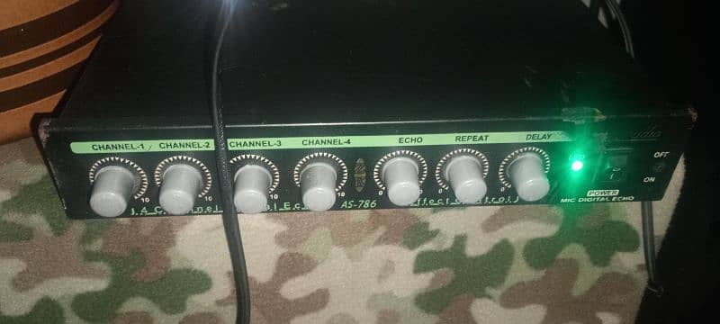 Echo Mixers Receiver 4 Mic Connection 0