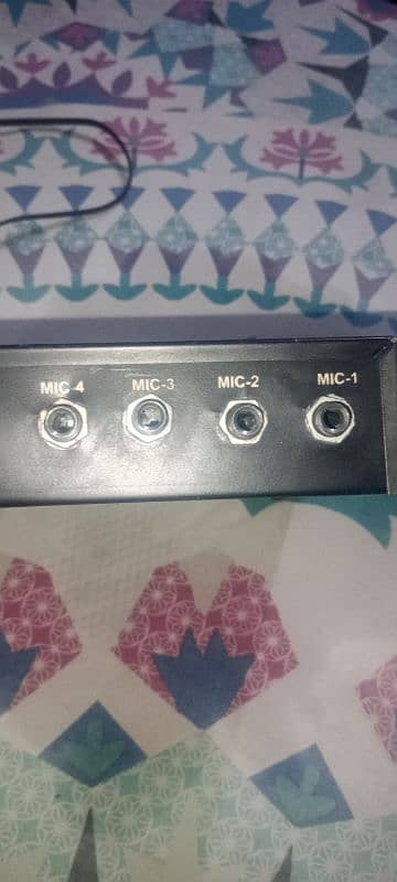 Echo Mixers Receiver 4 Mic Connection 3