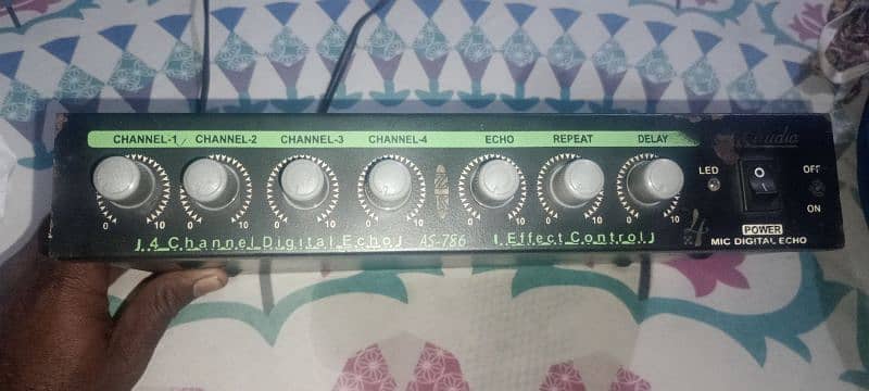 Echo Mixers Receiver 4 Mic Connection 4