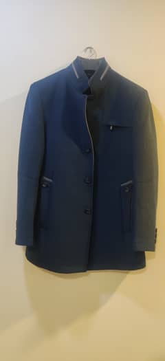 Men's Woolen Jacket with free Men's Sweater.