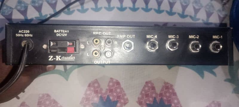 Echo Mixers Receiver 4 Mic Connection 6