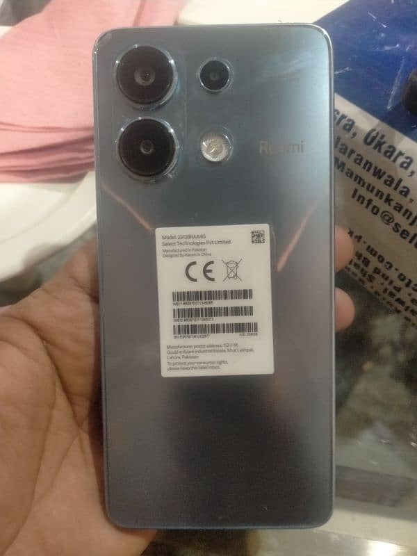 redmi note 13 256 GB lush condition 10 by 10 0