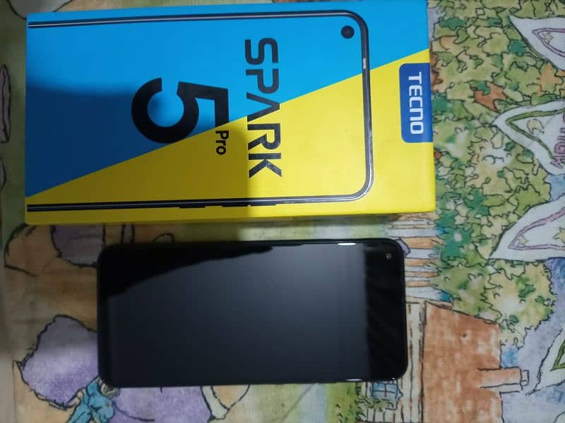 Tecno Spark 5 Pro With Box Urgent Sale 1