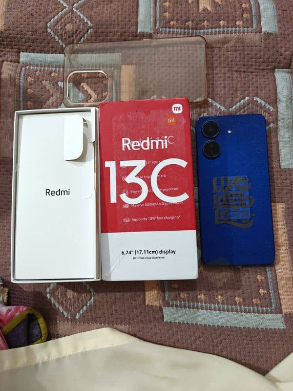 redmi 13C 128gb full box enjoy warranty 1