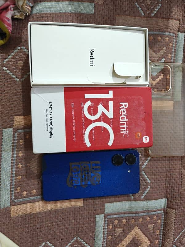 redmi 13C 128gb full box enjoy warranty 2