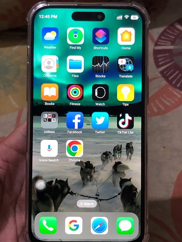 IPhone 15 pro max (Dual Sim) PTA approved 10/10 14