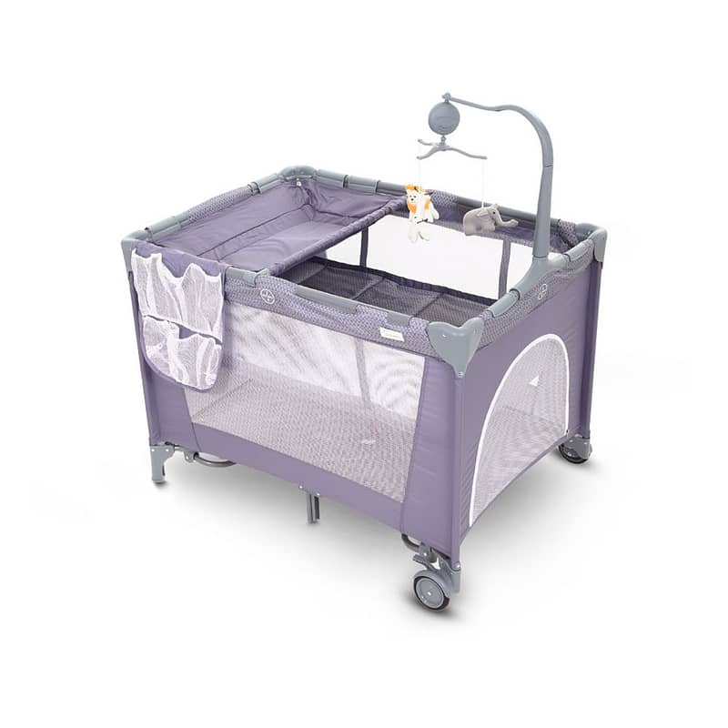 Tinnies Baby Playpen Grey 1