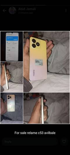 Realme C53 RAM 6+4  128GB