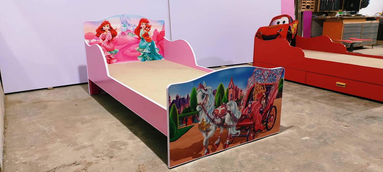 Princess Girls Single Beds | Brand New Kids Single Bed for Girls Sale 1