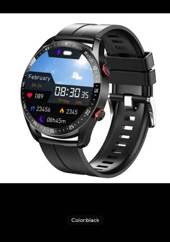 ECG+PPG Bluetooth Call Smart Watch Men Laser Health Blood 9