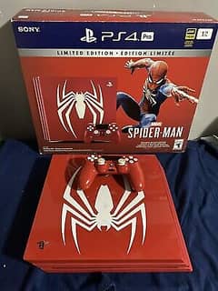 ps4 pro 1tb spiderman edition